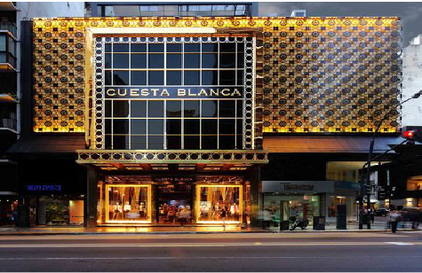 南涧门头设计与商业空间的纽带。