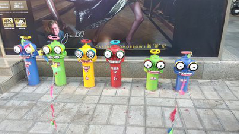 南涧商业区彩绘