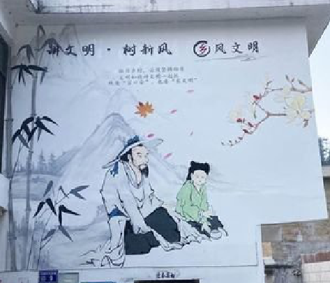 南涧分享几个墙绘保养知识。