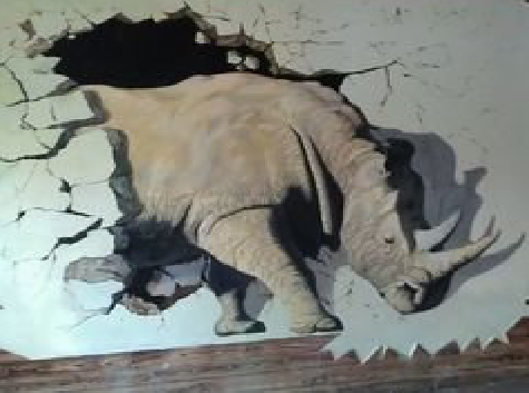 南涧在墙绘中，如何绘制3D效果？