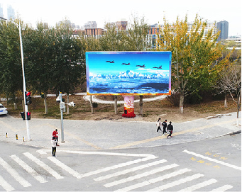 南涧户外大屏广告投放要点。