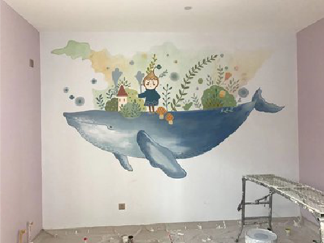 南涧手绘墙的特点及优势。