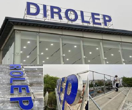 南涧楼顶发光字安装的注意事项。